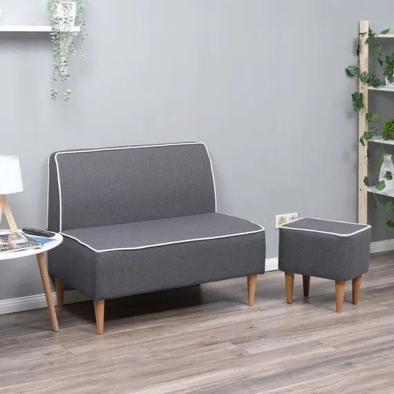 Диван &quot;Одос&quot; рогожка Neptune графит