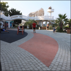 Тротуарная плитка КЛАССИКО гранит Серый, комплект из 2 видов плит А.1.КО.4