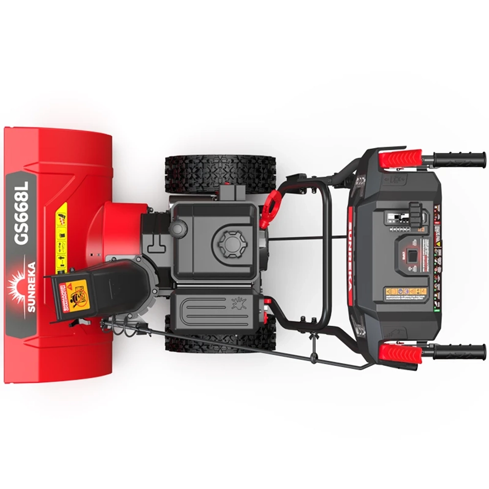 SUNREKA GS668LE бензиновый снегоуборщик 8 л.с. ковш 66 см, выброс 12 м, 6 вперед/2 назад 212009