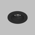 DK3061-BK Встраиваемый светильник, IP 20, 10 Вт, GU5.3, LED, черный/черный, пластик