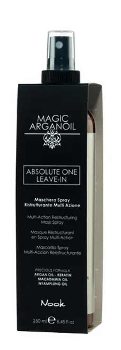 NOOK Концентрированная восстанавливающая маска-спрей "Магия Арганы" - Absolute One Leave-In, 250 мл
