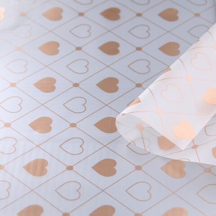 Лист "Любовь" 58*58/20шт КРЕМ