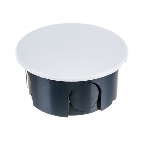 SCHNEIDER Коробка ответвительная СУ внеш.80х36/внутр.75х30 для сплошных стен (6 вводов/крышка)