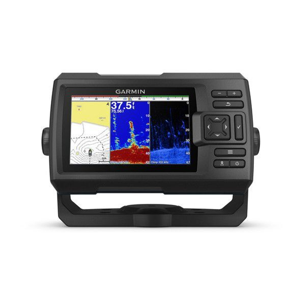 Garmin Striker Plus 5cv с транцевым трансдьюсером