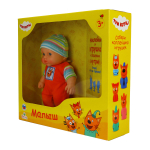 Пупс Малыш 3 в одежде Три кота 20см. (Весна)