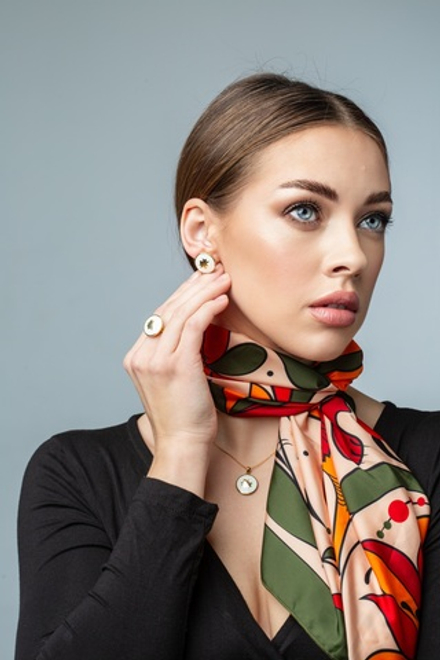 Подарочный набор "Грифон" от Arat & Русская линия в кожаном футляре с кольцом