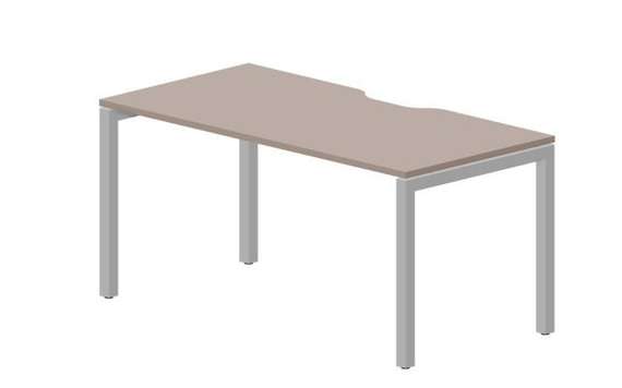 стол Polo 1580х780х750мм (с эргономичным вырезом)