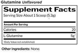 Rule One Glutamine 398 g , Глютамин без вкуса