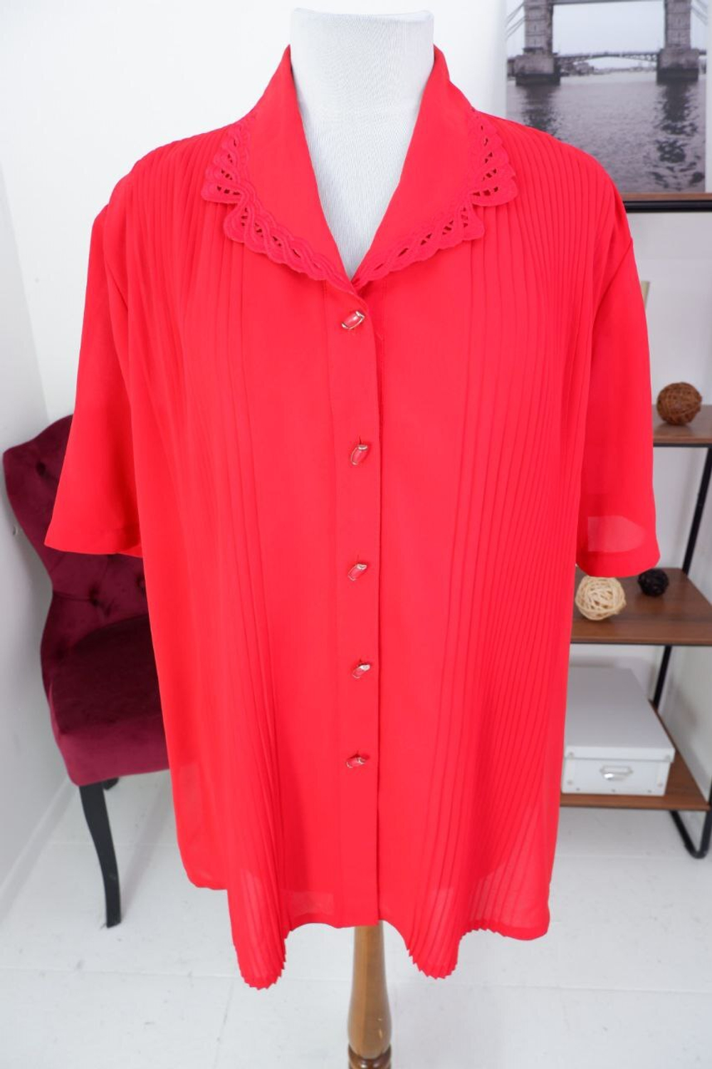 Блузка Lihahua яркая 54 размер