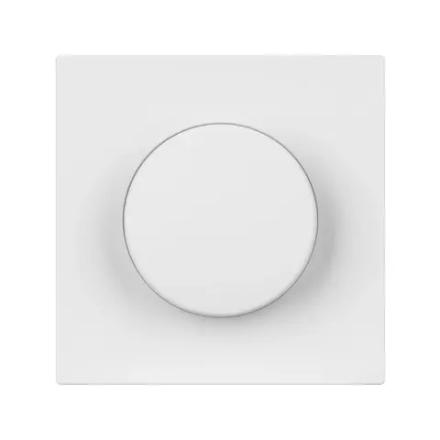 Лицевая панель светорегулятора PNL-NOBE-FB-SFPL-WH (Arlight, Белый кварц) 060264