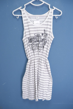 Сарафан в полоску на 13 лет