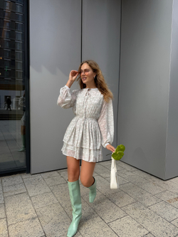 Платье Menthol мятный