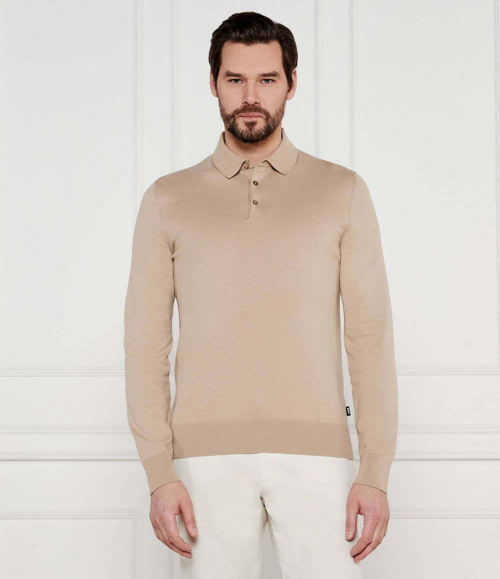 Поло Gemello-P BOSS BLACK - бежевый(50506025)