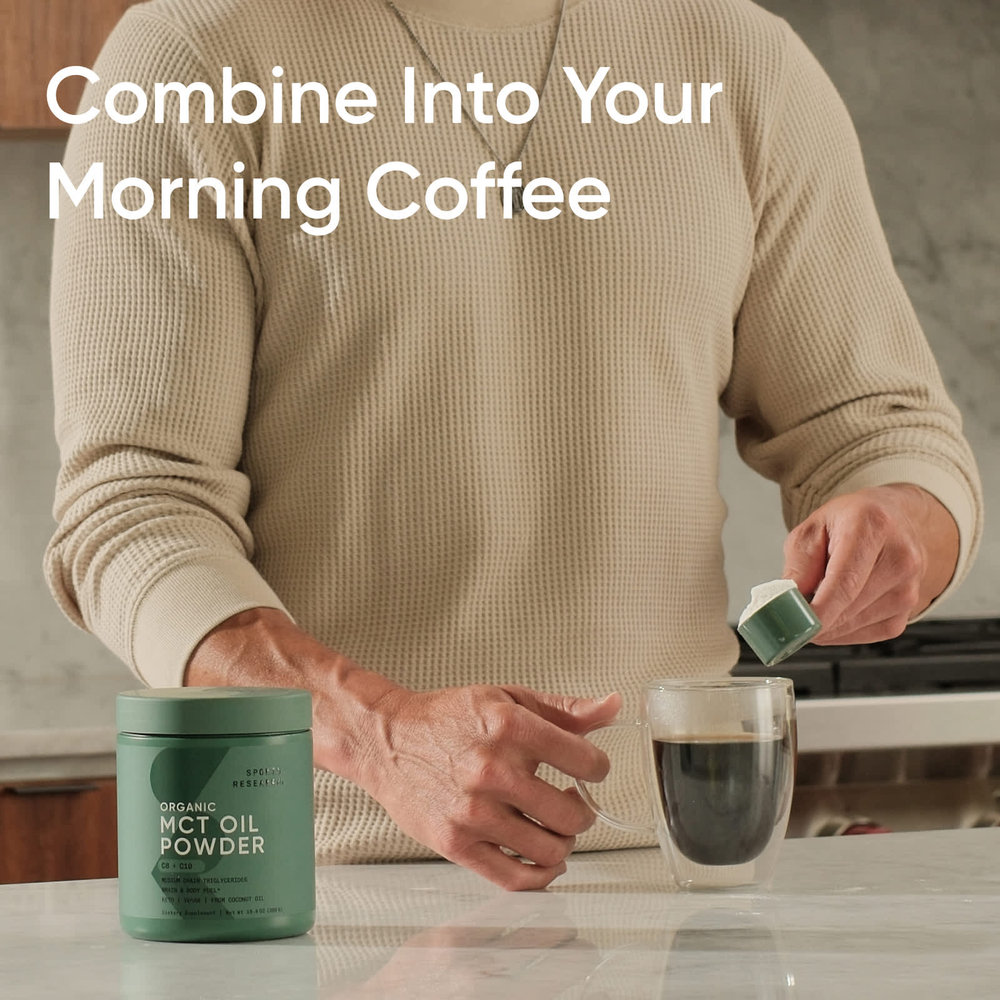 Sports Research, органическое масло MCT в порошке, 300 г (10,6 унции)