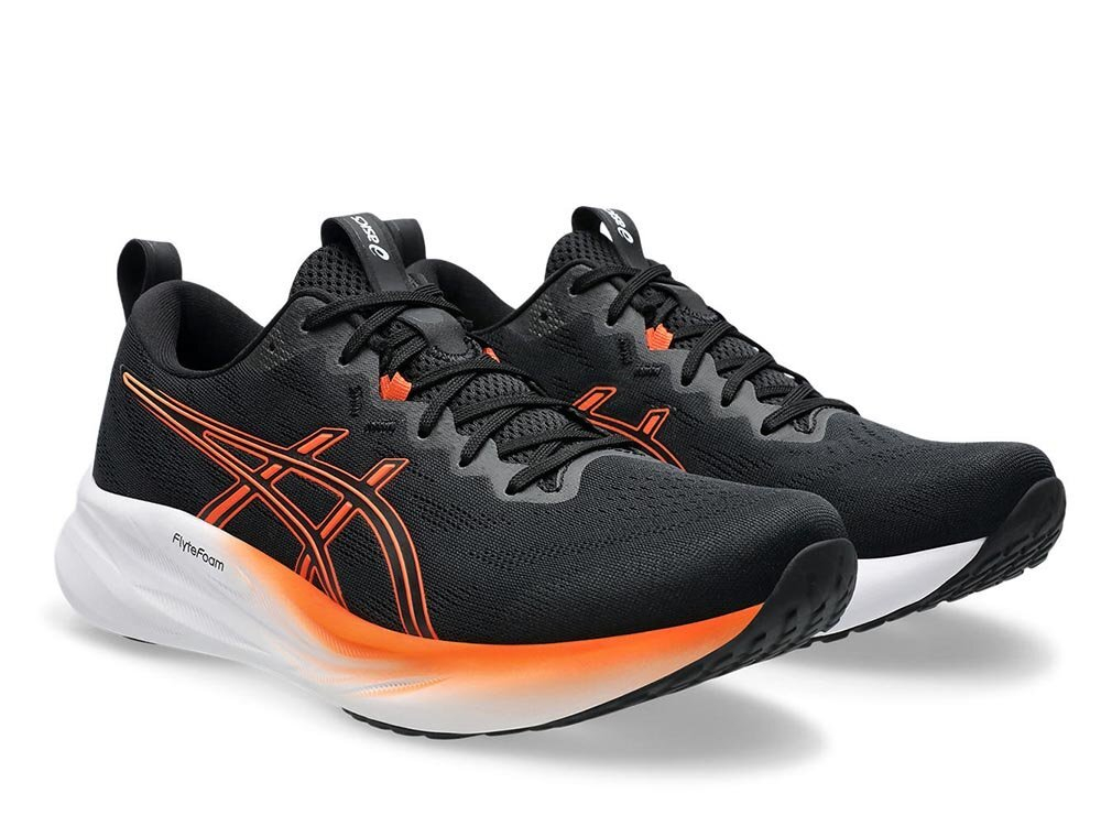 Кроссовки для бега мужские Asics Gel-Pulse 16 Черно-Оранжевые