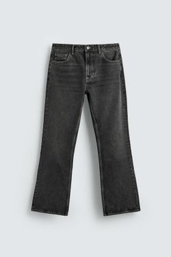 ZARA ДЖИНСЫ БУТКЭТ - LIMITED EDITION, ЧЕРНЫЙ