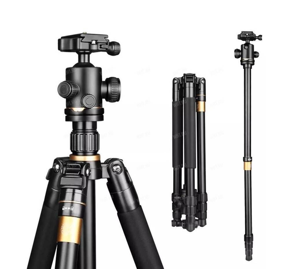Штатив для стрельбы RifleSpec DUO (+ монопод) c платформой-зажимом (1,65 м)