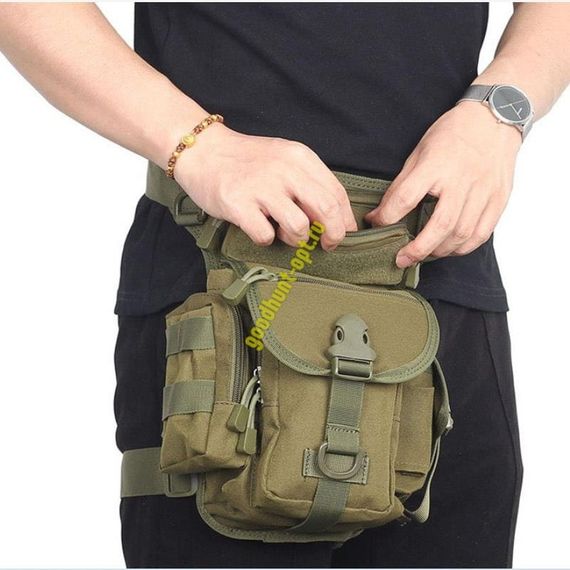 Тактический набедренный подсумок Олива