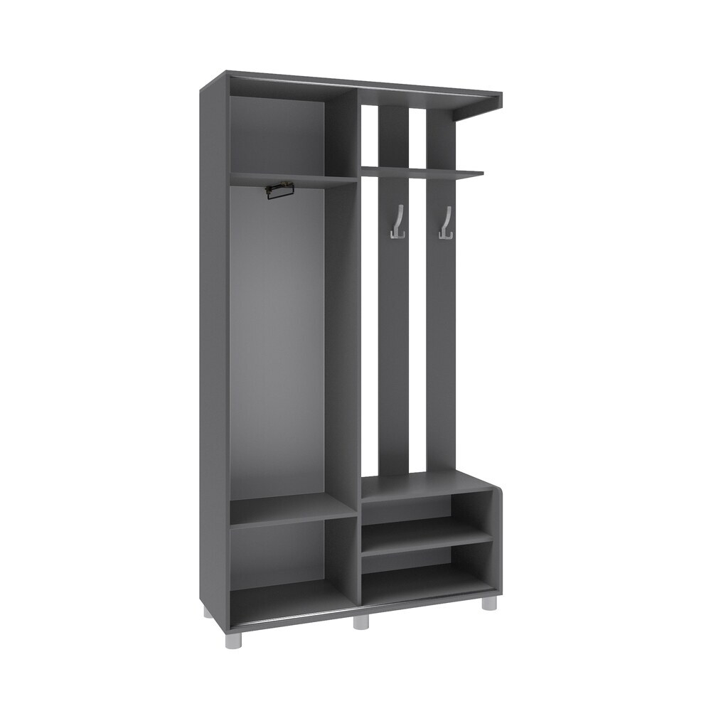 Прихожая Ларго-2, Графит серый