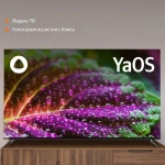 Телевизор SunWind SUN-LED65XU401 Яндекс.ТВ Frameless черный