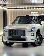 Обвес для ZEEKR 9X 2025+ Зикр Губа Диффузор спойлер тюнинг