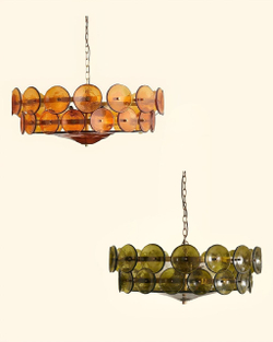 подвесная люстра выполненный в духе итальянского модернизма 60–70-х годов