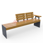 Скамейка Кросс с подлокотником