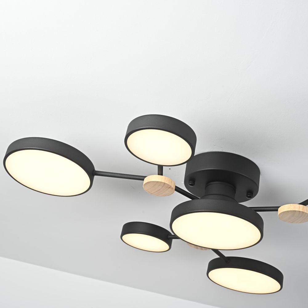 Потолочная Люстра Gamma D88 Black By Imperiumloft