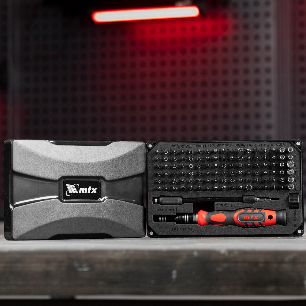 Набор для точных работ 107 в 1, универсальный, сталь CrV MTX