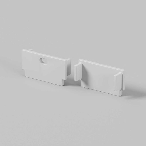 Комплект заглушек Maytoni (для профиля ALM-6214SB-S-2M/ALM-6214TB-S-2M) 2 шт 642008