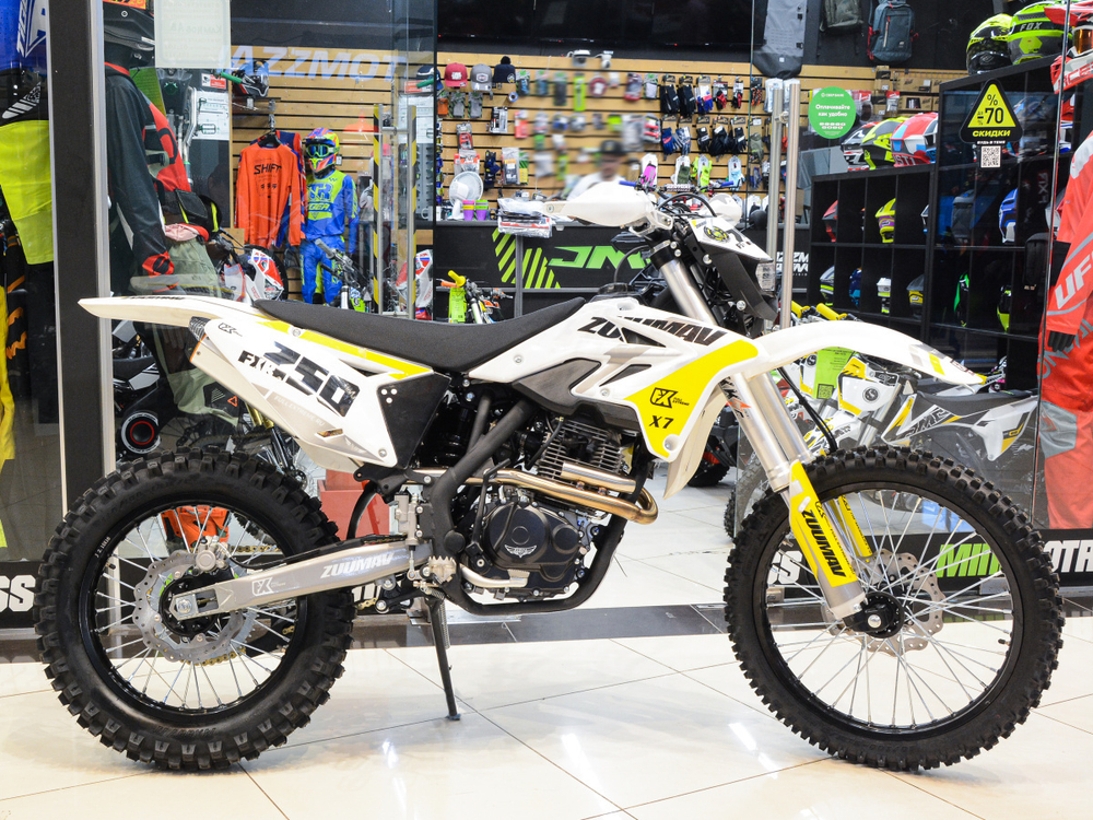 Мотоцикл кроссовый Zuumav FXR 250CC White 21/18