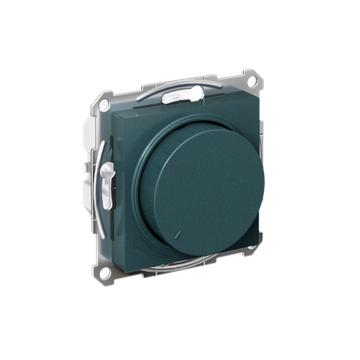 Светорегулятор поворотно-нажимной AtlasDesign 400Вт механизм изумруд SE ATN000823