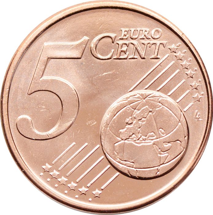 5 евроцентов 2015 Греция (5 euro cent)