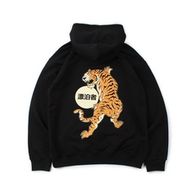 Худи OUTCAST Тигр, черный