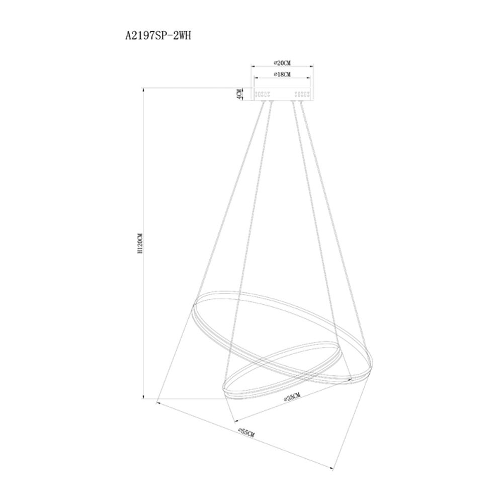 Подвесная люстра Arte Lamp