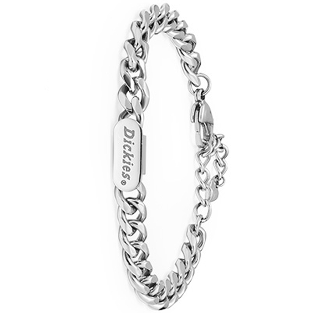 Dickies Wrist Watch Quartz Movement Artificial Leather Strap White Dial Men"s Watches