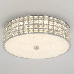 Citilux Портал CL32415G1 LED RGB Люстра хрустальная с пультом Хром