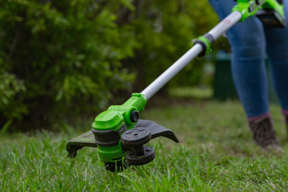 Триммер аккумуляторный Greenworks G24LT301, 24V, 30 см, без АКБ и ЗУ (2113207)