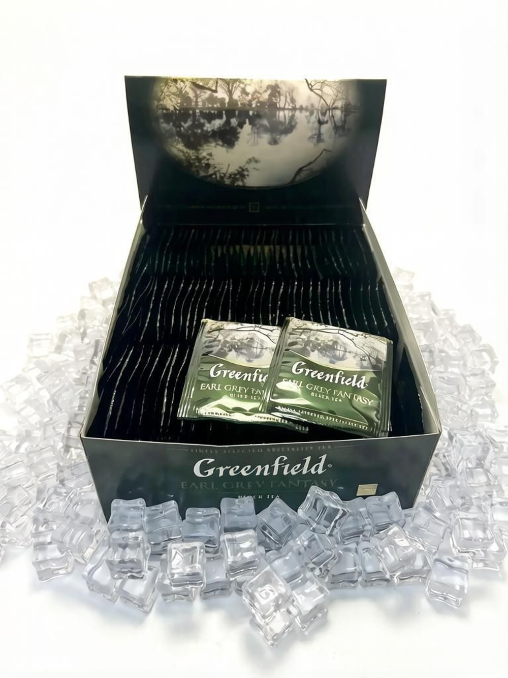 Чай в пакетиках черный Greenfield Earl Grey Fantasy, 100 шт