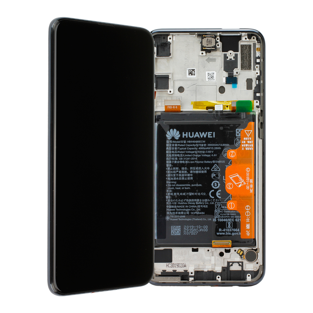 Huawei P Smart Z (STK-L21) / Дисплей (в сборе с тачскрином и аккумулятором) (в рамке) (ORIG-SP)