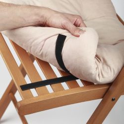 Лента СИЛА THL72-07 липучка самоклеящаяся 19мм х 46см, чёрная