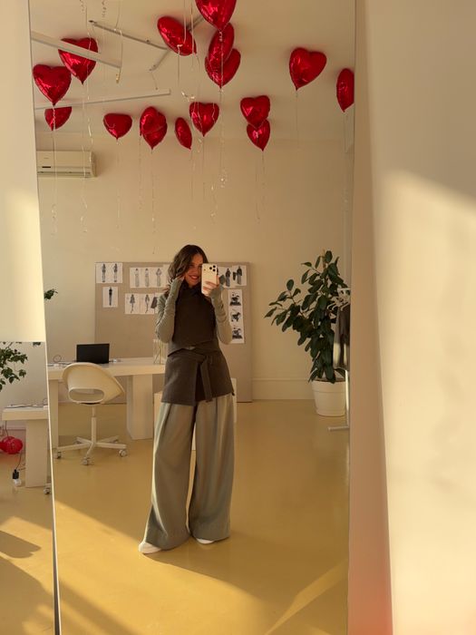 ЮБКА-БАСКА САВЬЕ ХАКИ (хаки 48-50)