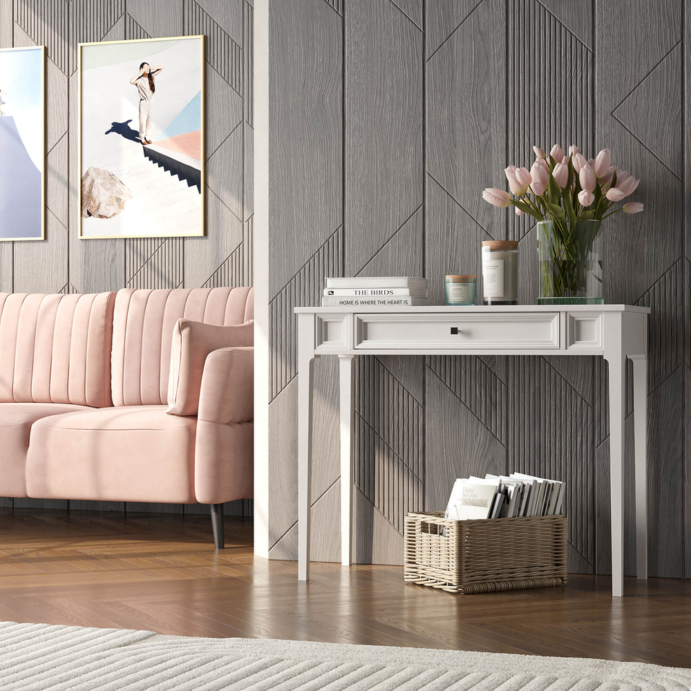 Консоль Квадро-С из массива сосны 98.2*80*40 см