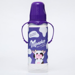 5399867 Бутылочка для кормления «Шоколадное молоко» 250 мл цилиндр, с ручками