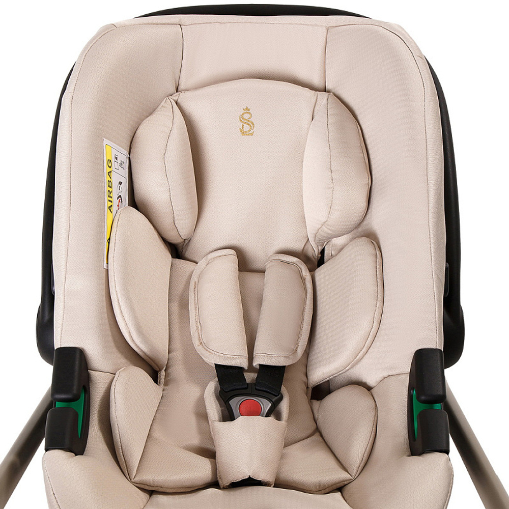 Детская коляска Sweet Baby Elegante 3 в 1 LT Beige 427286