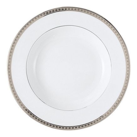 Athena Platine - Тарелка глубокая 22,5 см ATHENA артикул 23 Athena Platine, BERNARDAUD