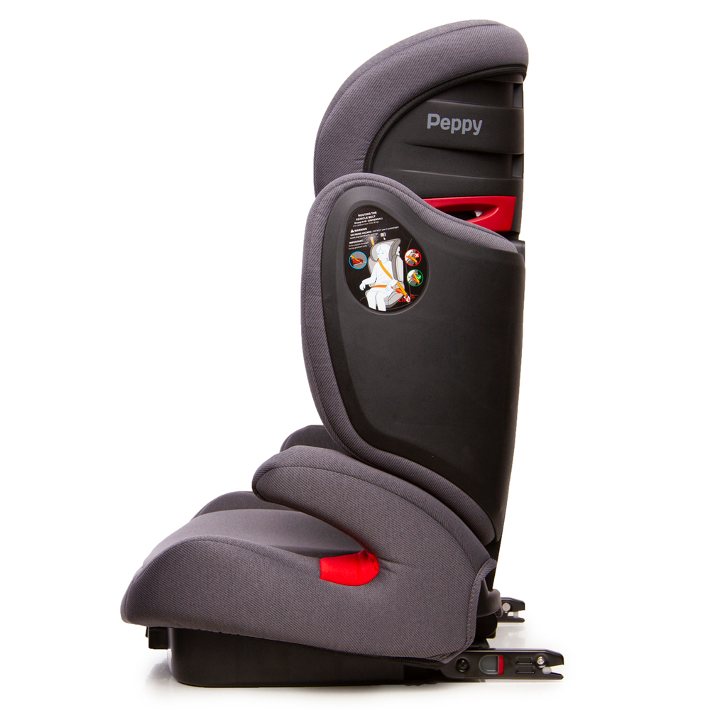 Автокресло Peppy JOY 15-36 кг (grey) isofix