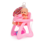 Пупс с аксесс., сетка 609-181