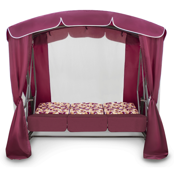 Садовые Качели Рандеву Люкс бордо