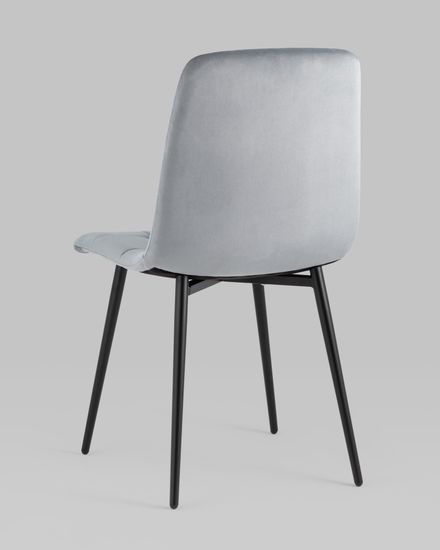 Стул Одди велюр серый 4 шт.